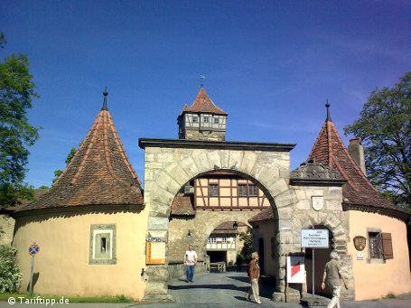 Weltkulturerbe: Rothenburg ob der Tauber erstrahlt vom 5800 Xpress Music aufgenommen in voller Pracht